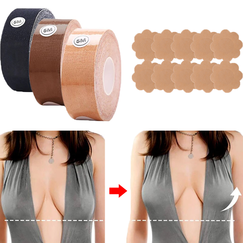 Backless Bra Sticky - Cinta invisible de silicona para levantar