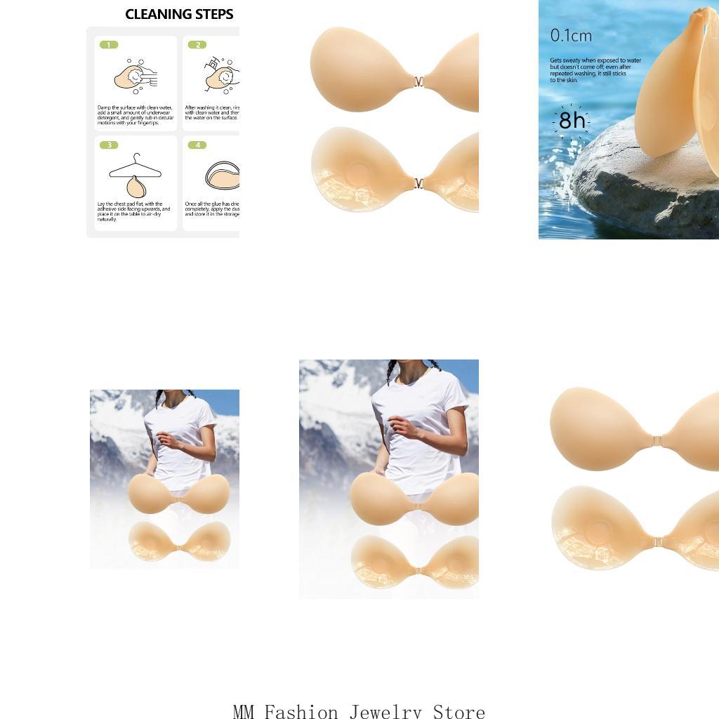 Backless Bra Sticky - Stickys Sujetador push up sin espalda,