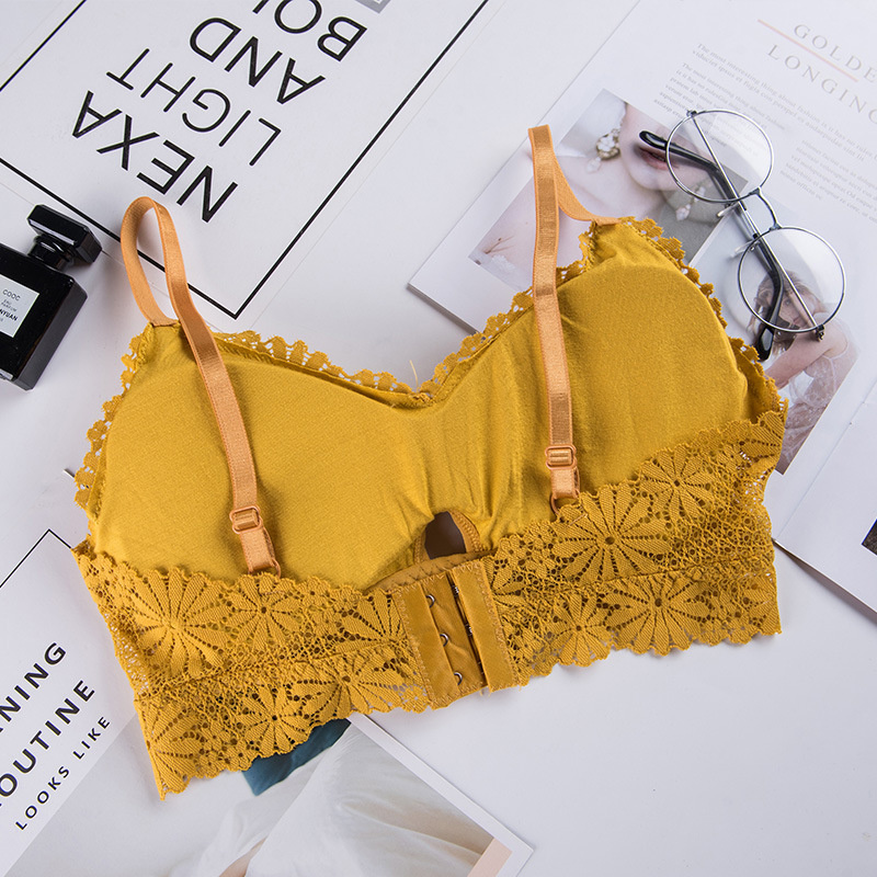 Lencería de encaje 3D para muj - Sheer Bra Lace reseña y precio