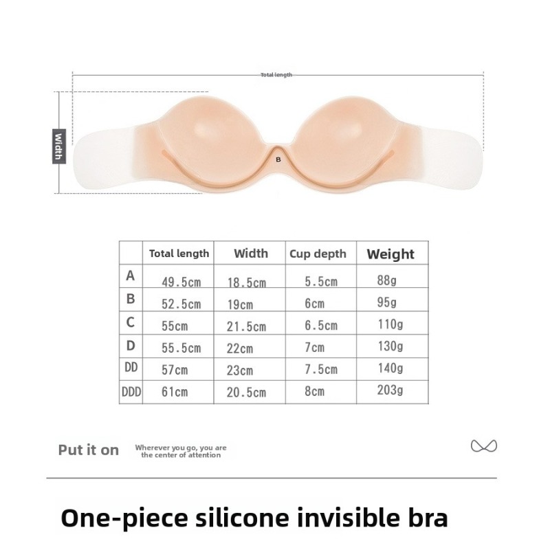 Sujetador adhesivo de silicona - Backless Bra Sticky reseña y precio