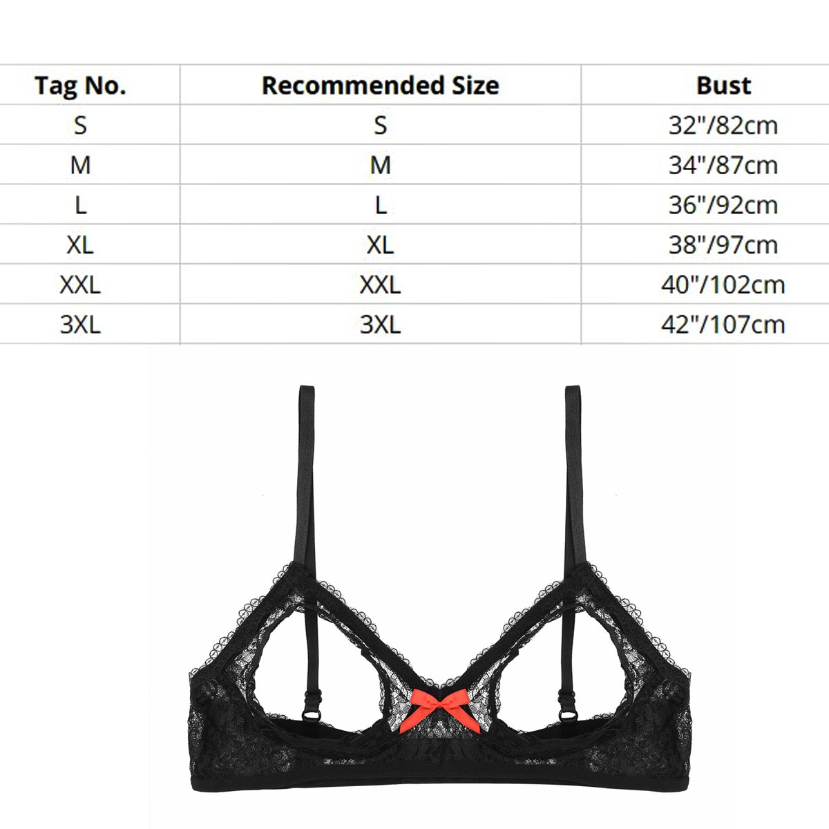 Sujetador de Bikini sin forro  - Sheer Mesh Bra reseña y precio